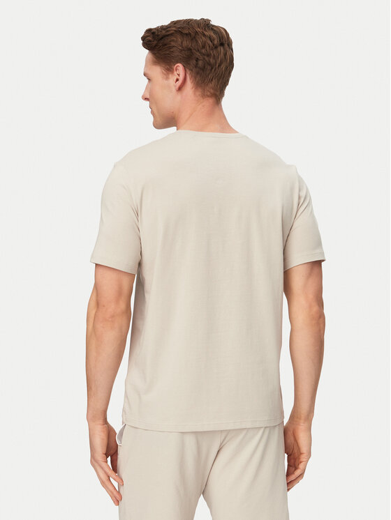 BOSS BOSS Camiseta Mix&Match 50515312 Beige claro Regular Fit