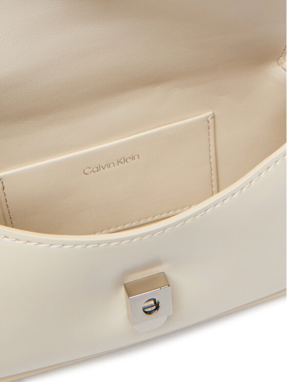 Calvin Klein Ročna torba Calvin Klein LV04F3679G Kremna