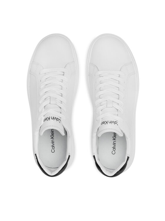 Calvin Klein Laisvalaikio batai Calvin Klein Low Top Lace Up HM0HM00292 Balta