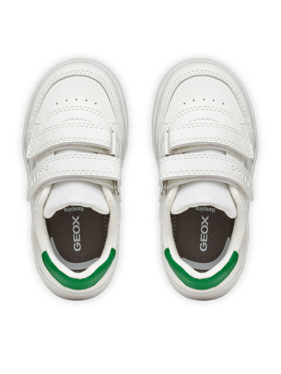 Geox Sneakersy Geox B Eclyper B555LA 054FU C0547 Bílá