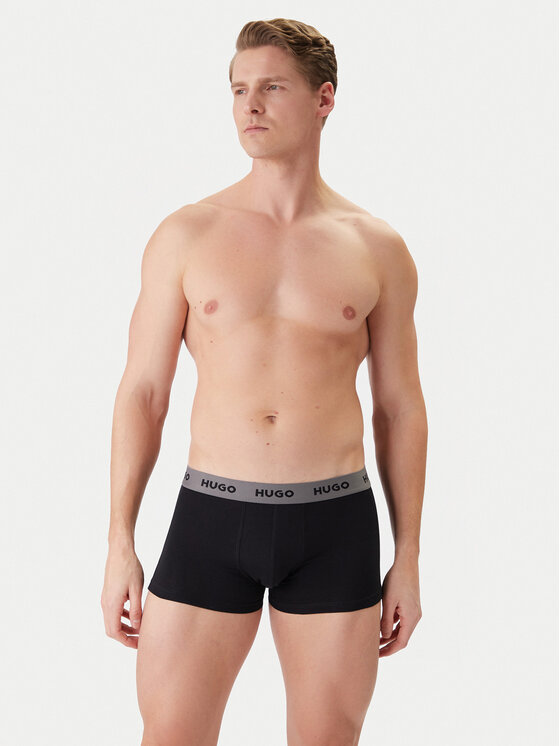 HUGO HUGO Conjunto de calzoncillos boxer Triplet Design 50532550 Negro