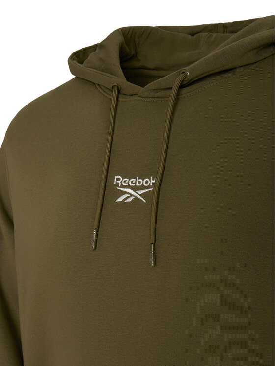 Reebok Reebok Majica dugih rukava Babb RK25550CCM Tamno zelena Regular Fit