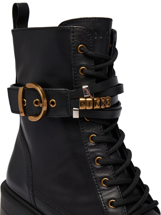PINKO Bakancs PINKO Altea 01 SD0549P001 Fekete