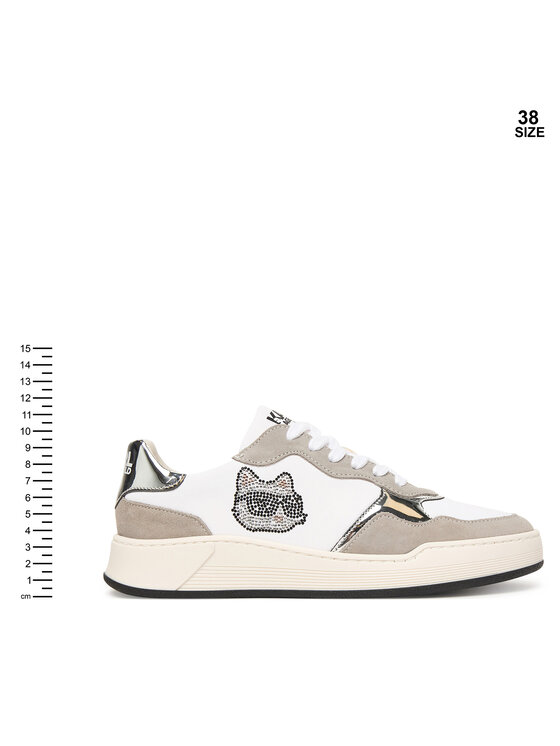 KARL LAGERFELD Снікерcи KARL LAGERFELD Z30986 S Білий