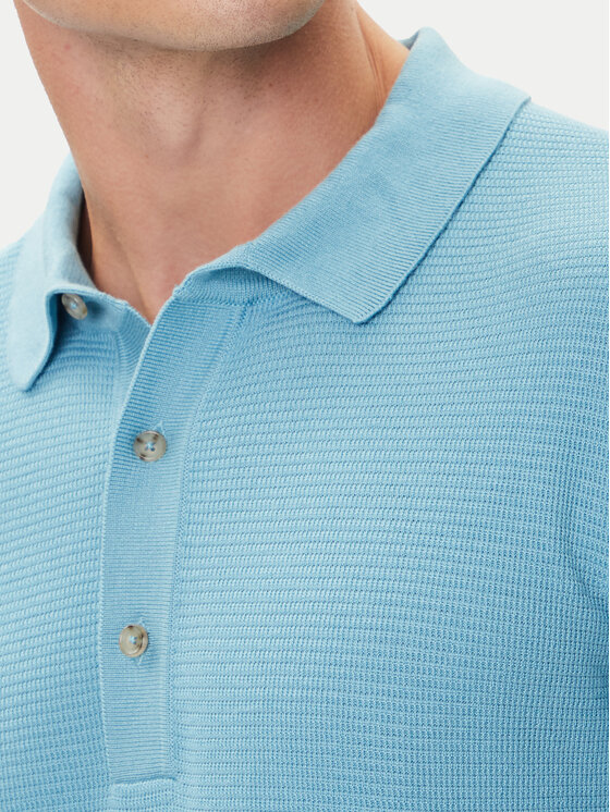 BOSS BOSS Polo H-Iannotti 50543148 Azul Regular Fit