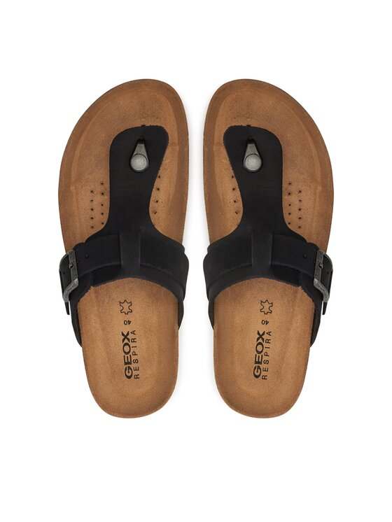 Geox Flip flop Geox U Sandal Ghita D U159VD 00032 C9999 Negru