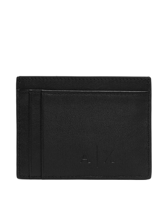 Armani Exchange Kartenetui und Schlüsselanhänger Set Armani Exchange XM002217 AF22541 UC001 Schwarz