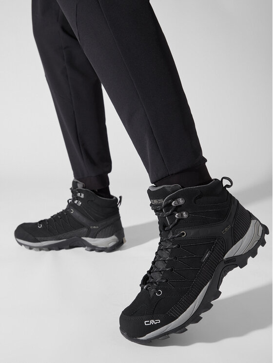 CMP Trekingová obuv CMP Rigel Mid Trekking Shoes Wp 3Q12947 Čierna