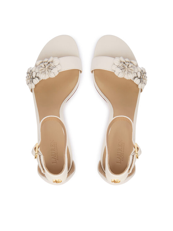 LAUREN RALPH LAUREN Sandały LAUREN RALPH LAUREN 802P10640001 Biały