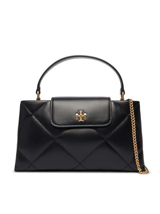 Tory Burch Borsetta Tory Burch Kira Diamond Quilt East-West Top Handle 174999 Nero