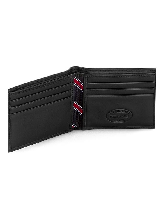 Tommy Hilfiger Πορτοφόλι Tommy Hilfiger Eton Mini Cc Wallet AM0AM00655/83365 Μαύρο