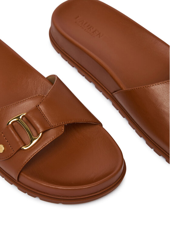 LAUREN RALPH LAUREN Šlepetės LAUREN RALPH LAUREN 802982883001 Ruda