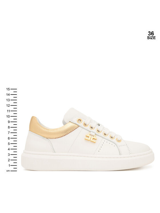 Elisabetta Franchi Снікерcи Elisabetta Franchi F4A9-E0506-0092 D Білий
