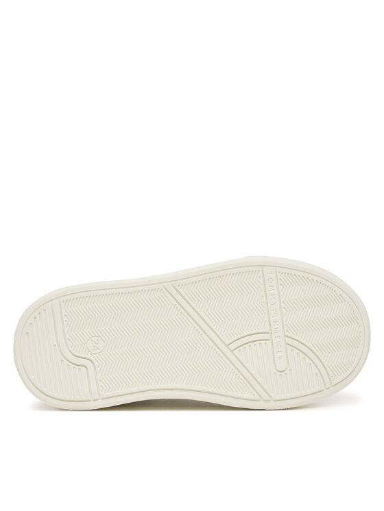 Tommy Hilfiger Sneakers Tommy Hilfiger Low Cut Velcro Sneaker T1X9-35216-1355 M Bianco
