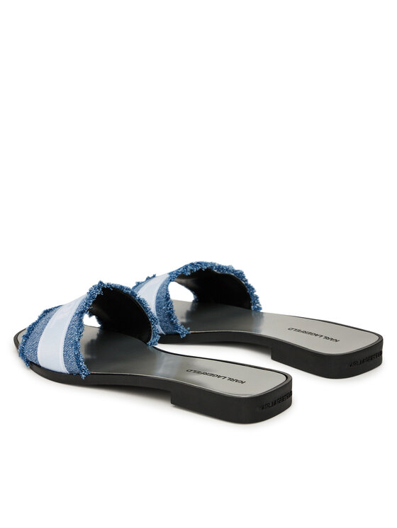 KARL LAGERFELD Шльопанці KARL LAGERFELD Skoot II KL80411 Голубий