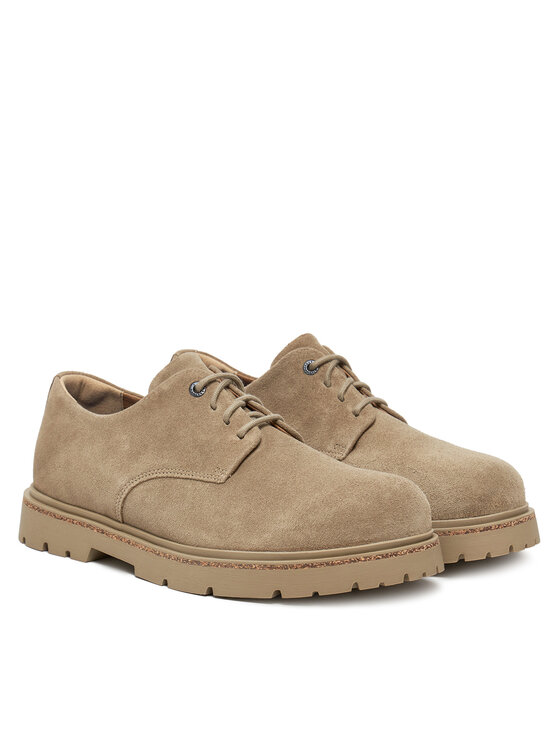 Birkenstock Pantofi Birkenstock Highwood Lace Low 1029696 Bej