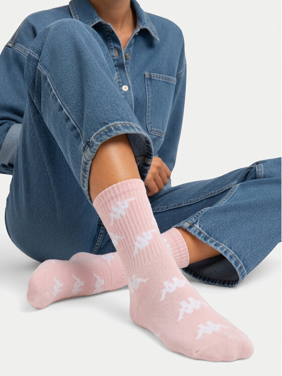 Kappa Довгі шкарпетки Kappa CEO_KR_SUPERT_SS26(3-PACK) Кольоровий