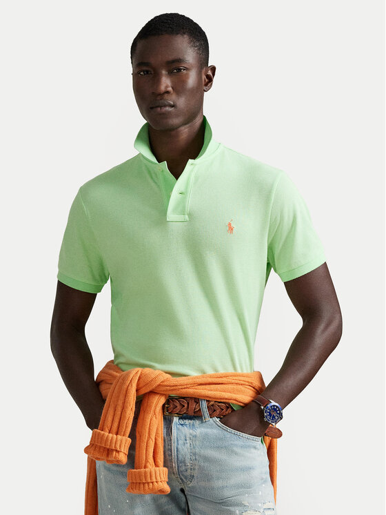 Polo Ralph Lauren Polo Ralph Lauren Polo 710536856502 Verde claro Slim Fit