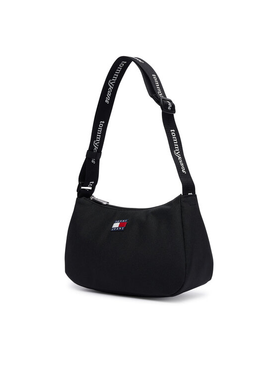 Tommy Jeans Soma Tommy Jeans Tjw Ess Daily Shoulder Bag AW0AW18768 Melns