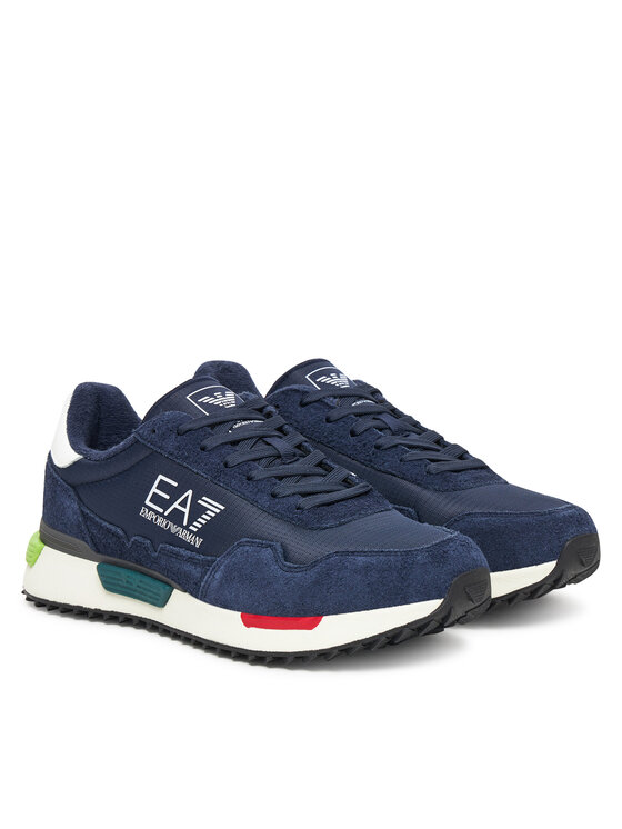 EA7 Emporio Armani Sneakersy EA7 Emporio Armani 7X000380 AF19175 MZ230 Tmavomodrá