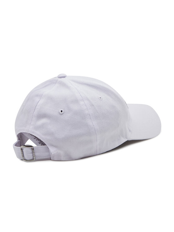 Guess Шапка с козирка Guess Sequin Logo Baseball Cap AW8614 COT01 Бял