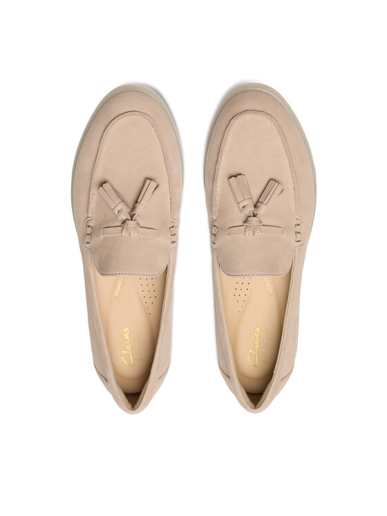 Clarks Мокасини Clarks Narini Edge 26181453 Бежевий