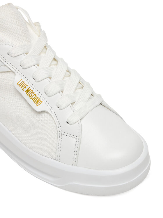 LOVE MOSCHINO Снікерcи LOVE MOSCHINO JA15055G1OIZ010B Білий