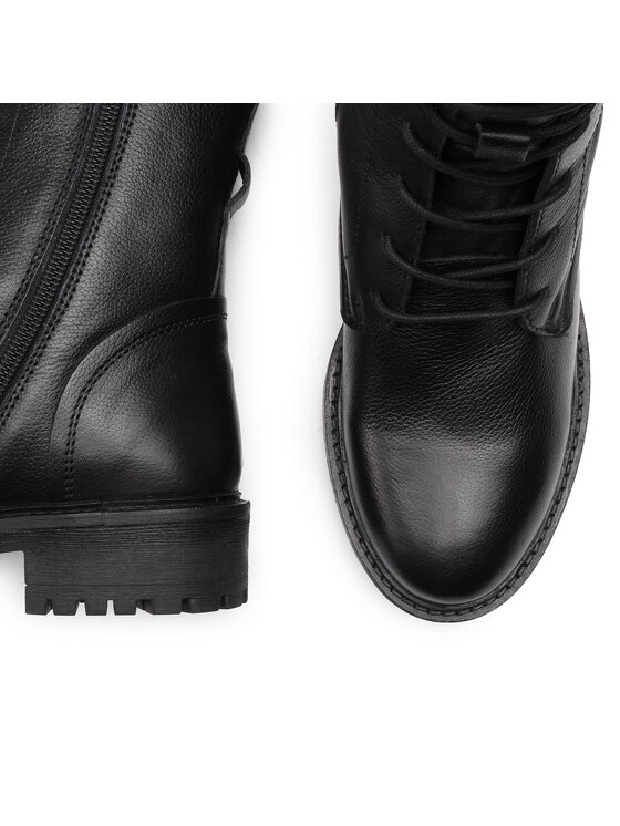 Geox Trapper stila apavi Geox D Hoara E D94FTE 00085 C9999 Melns