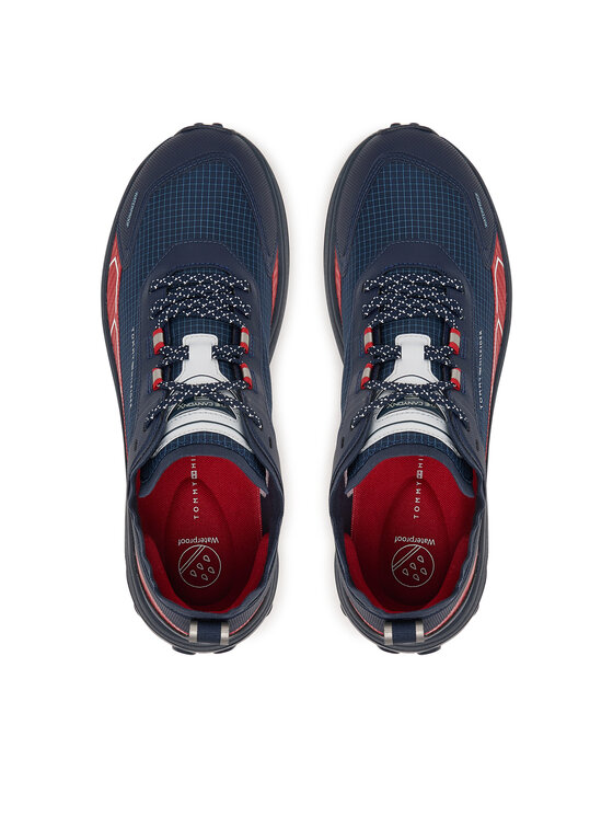 Tommy Hilfiger Sneakers Tommy Hilfiger The Canyon X M Mix Runner Wpm FM0FM06066 Bleumarin