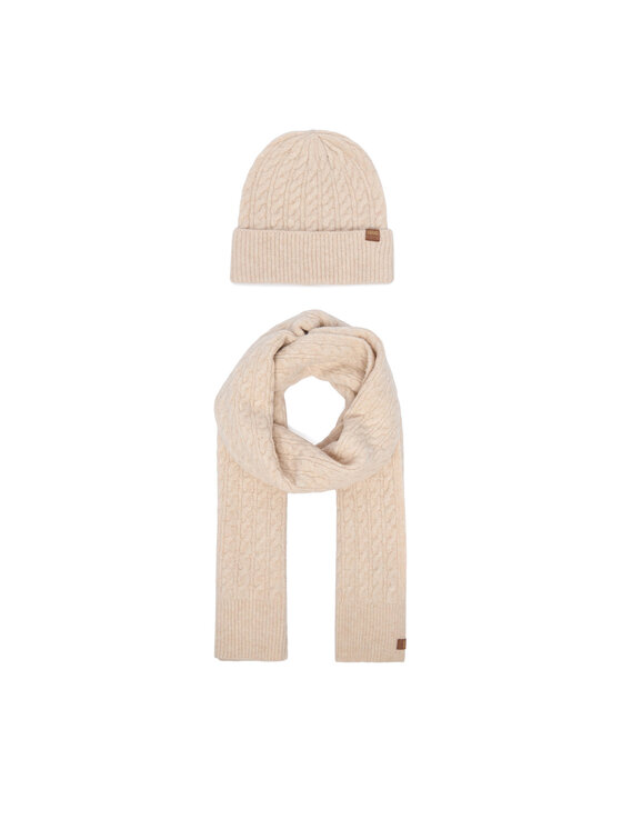 Liu Jo Set berretto e sciarpa Liu Jo 2F6001 MA29S Beige chiaro