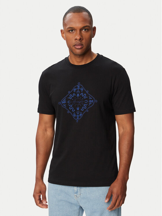 HUGO HUGO Camiseta Nerberri 50572760 Negro Regular Fit