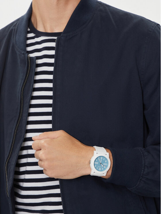 Nautica Zegarek Nautica NAPATS302 Biały