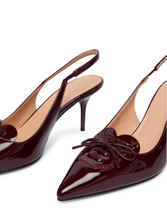 LOVE MOSCHINO Augstpapēžu kurpes LOVE MOSCHINO JA10517G0NIH0556 Bordo