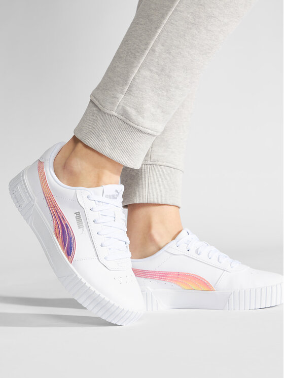 Puma Сникърси Puma Carina 2.0 Holo Jr 387985 01 Бял