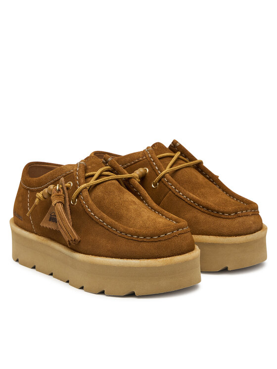 Clarks Μπότες Χιονιού Clarks Meare Walla Mid 26328096 Καφέ