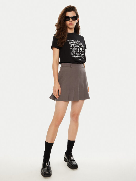 KARL LAGERFELD KARL LAGERFELD T-shirt A1W17124 Nero Regular Fit