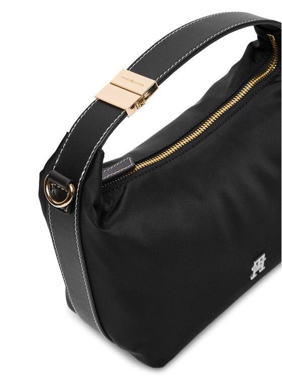 Tommy Hilfiger Дамска чанта Tommy Hilfiger Th Go Crossover Nylon AW0AW18164 Черен