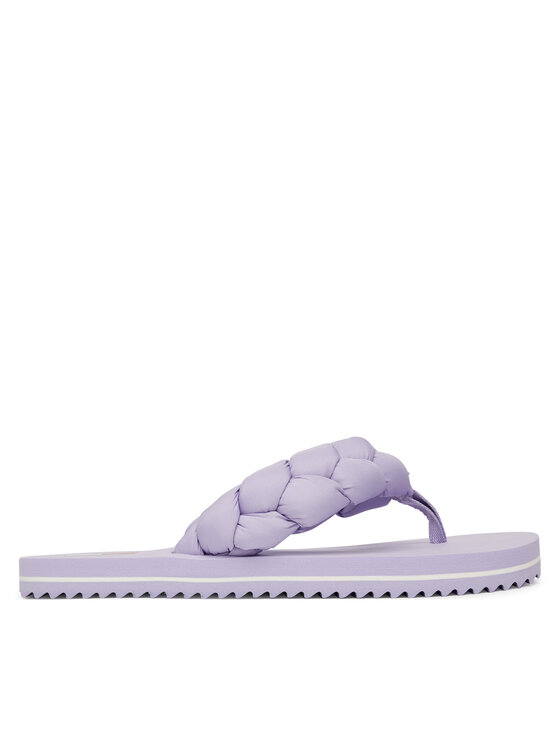 Tommy Jeans Flip flop Tommy Jeans Braided Thong Beach Sandal EN0EN02877 Violet