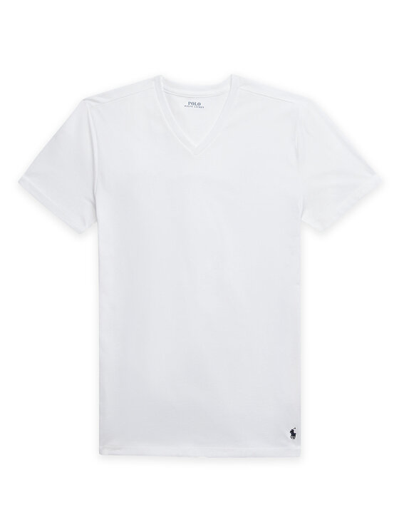 Polo Ralph Lauren Polo Ralph Lauren Комплект футболок 714936903001 Білий Slim Fit
