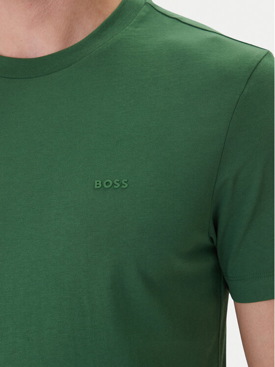 BOSS BOSS Camiseta Thompson 01 50468347 Verde Regular Fit