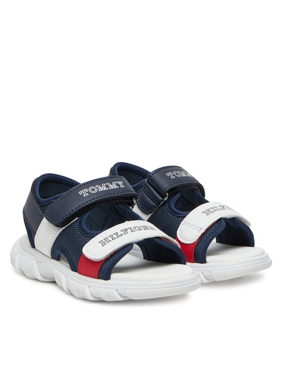 Tommy Hilfiger Sandály Tommy Hilfiger T1B2-33897-1591Y S Tmavomodrá