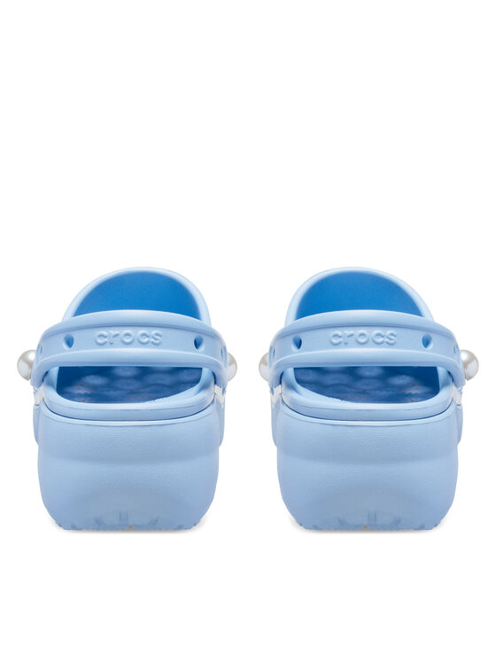 Crocs Шльопанці Crocs Classic Platform Pearl Clog 211231 Голубий