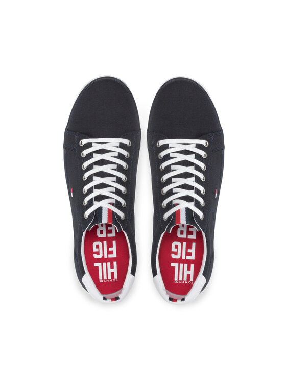 Tommy Hilfiger Teniși Tommy Hilfiger Harlow 1D FM0FM00596 Bleumarin