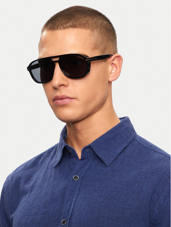 Tom Ford Sončna očala Tom Ford FT1022 Črna