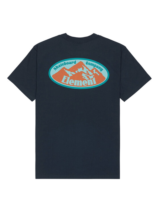 Element Element Camiseta Epic ELYZT00578 Azul marino Regular Fit