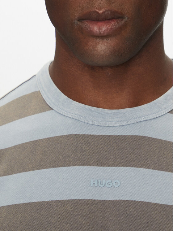 HUGO HUGO Футболка Dockoe 50535283 Кольоровий Relaxed Fit