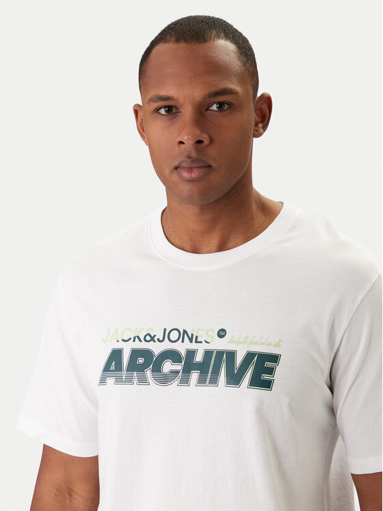 Jack & Jones Jack & Jones Camiseta Brat Tee 12288103 Blanco Regular Fit