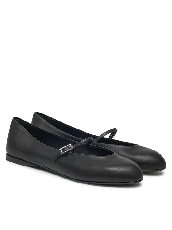 Max Mara Baleríny Max Mara Mmballet 2514521171600 Čierna
