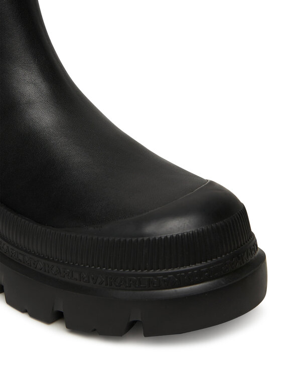 KARL LAGERFELD Členková obuv KARL LAGERFELD KL43565 Čierna
