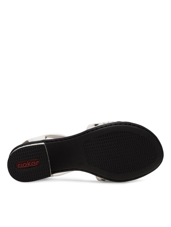 Rieker Sandali Rieker 64677-80 Bela